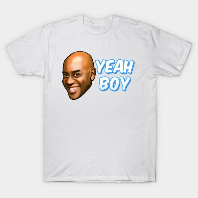 Ainsley Harriott Yea boy meme funny quote T-Shirt by therustyart